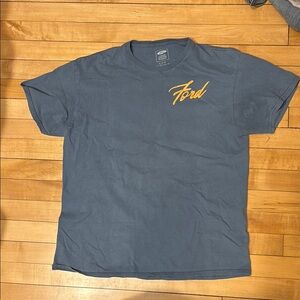 Officially licensed ford double sided graphic t
